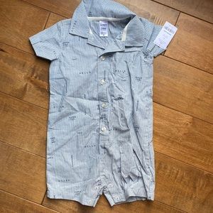 Carter new with tags 24 months button down onesie